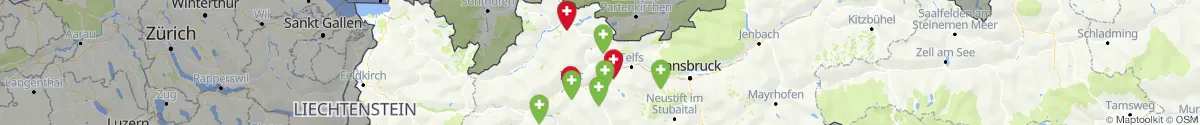 Kartenansicht für Apotheken-Notdienste in der Nähe von Heiterwang (Reutte, Tirol)